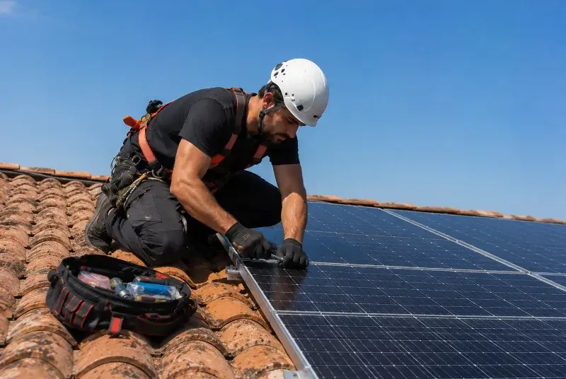 Maintenance et monitoring de panneaux solaires à Duntzenheim
